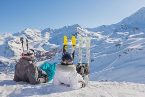 Skier en famille ou entre amis