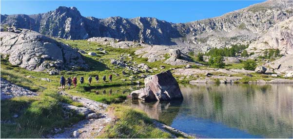 Randonnée itinérante mercantour la grande traversée