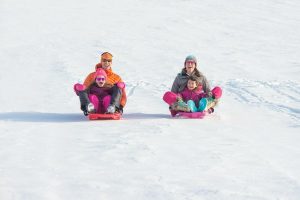 Piste de luge à Lans-en-Vercors