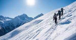 Ski de randonnée aux 2 Alpes