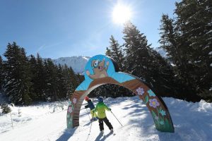 Parcours ludique ski enfants aux 7 Laux