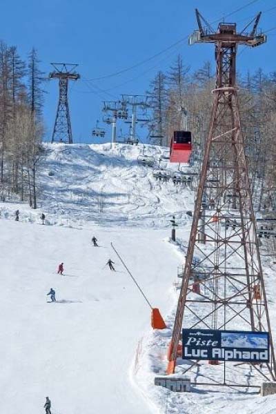 Piste La Luc-Alphand, à Serre-Chevalier