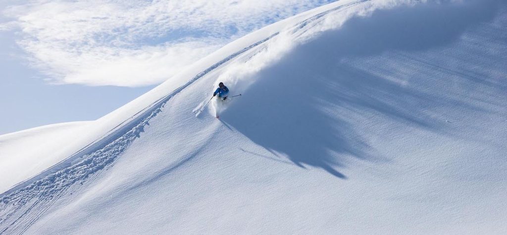 Ski freeride hors pistes sur le domaine de Puy Saint Vincent