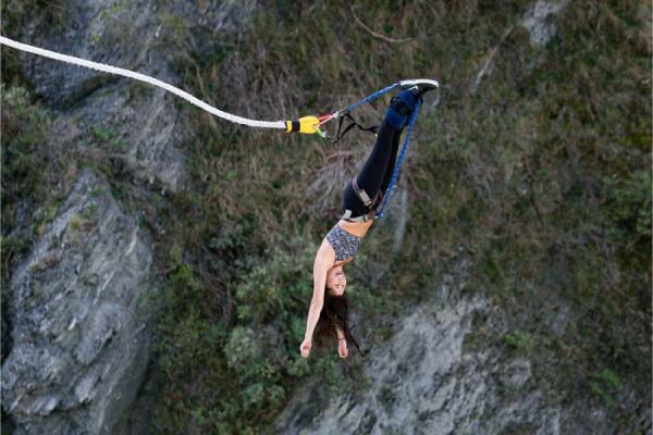 Activité saut à l'élastique