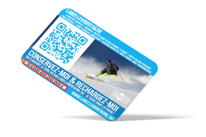 Support de forfaits de ski Skidata Labellemontagne
