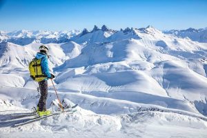 Panorama sur le domaine skiable de Villard Reculas